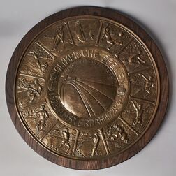 Декоративное панно "IX Летние Олимпийские игры 1928 года. Амстердам"
