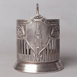 Подстаканник "Кремль. Спасская башня"