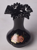 Ваза с фестончатым краем "Розы" Bohemia Crystal